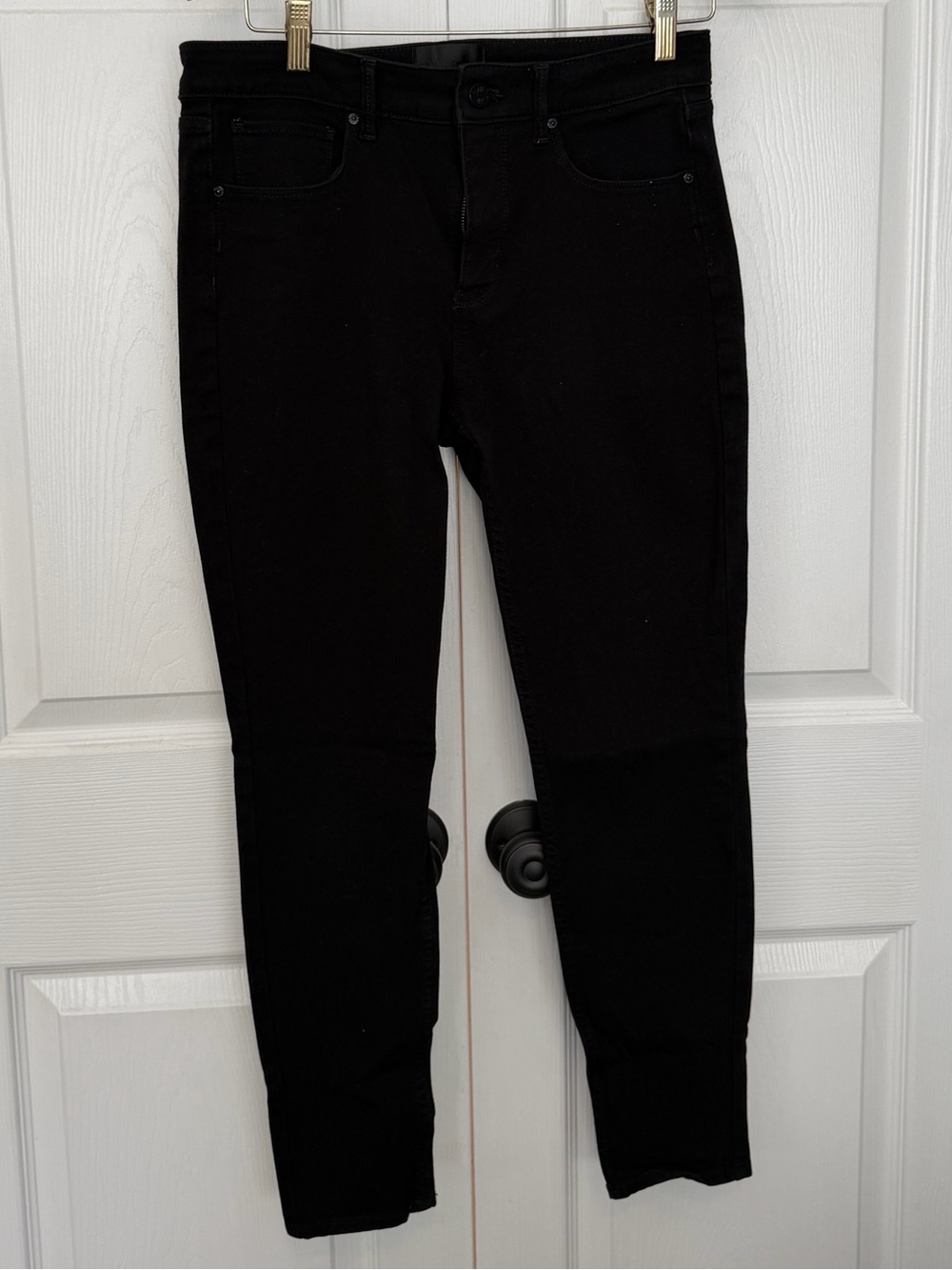 WHBM Black Sculpt Skinny Jeans - size 8